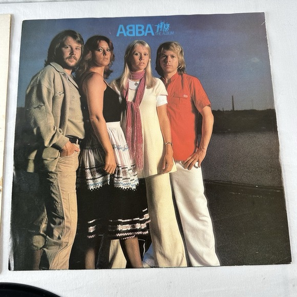 Abba - The Album Vinyl LP Record 1977 Epic Take A Chance On Me! Vintage - Picture 5 of 12